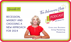 The Achievers Club Podcast with Denise Fay - Business Visibility | Episode 24 - WordPress
