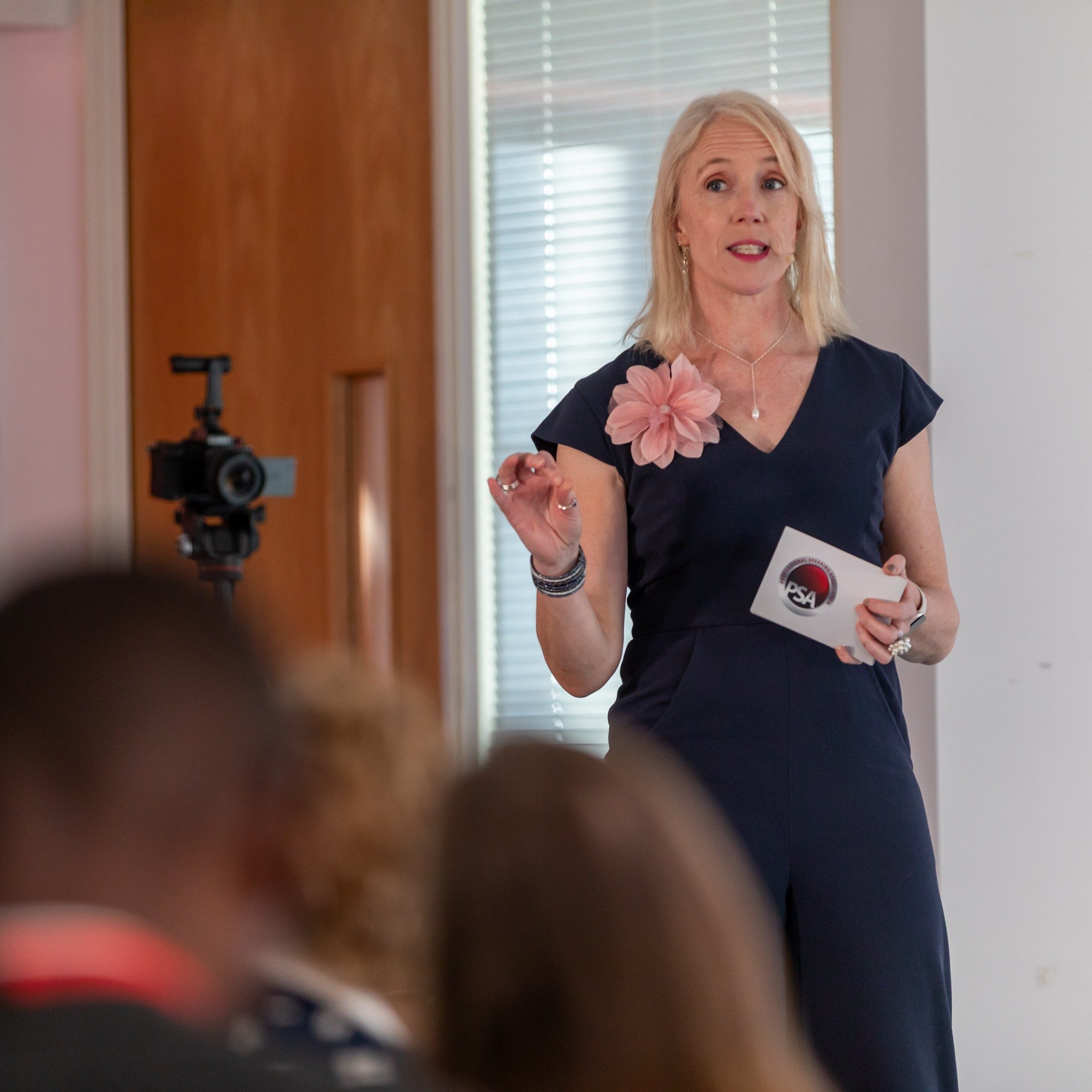 Denise Fay hosting awards - Impact 26